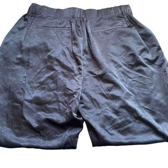 Time and Tru soft black jogger silky pants size XL - Picture 4 of 8